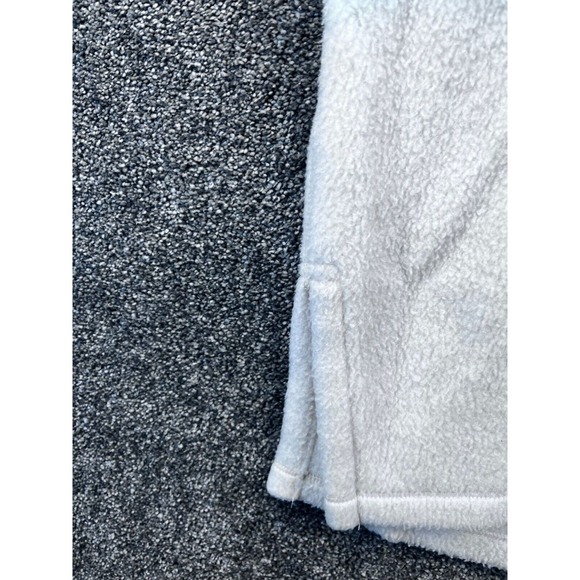 Nike Womens White Fleece Mock Neck Pullover Sweatshirt Size S‎ - Picture 8 of 11